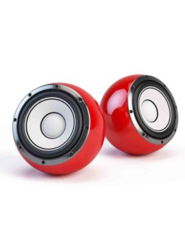 Red Speakers